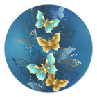 Golden butterflies
