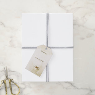 Golden butterfly  gift tags