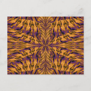 Golden Butterfly In Flight Postcard