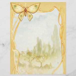 Golden Butterfly Spell Page