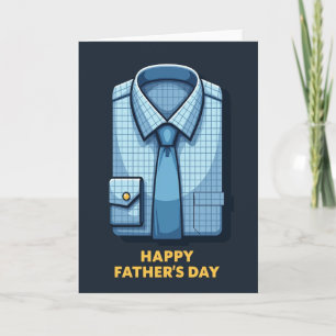 Golden Button Fathers Day Card