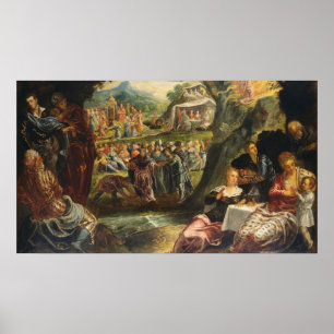 Golden Calf - Jacopo Tintoretto Fine Art Poster
