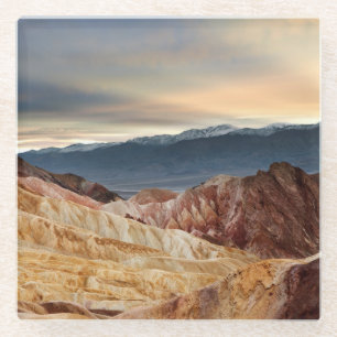 Golden Canyon at Sunset Glass Coaster