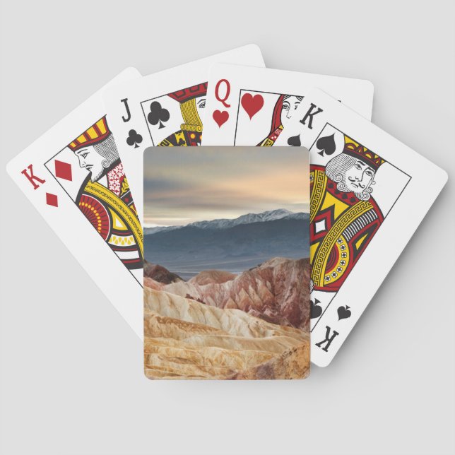 Golden Canyon at Sunset Playing Cards (Back)