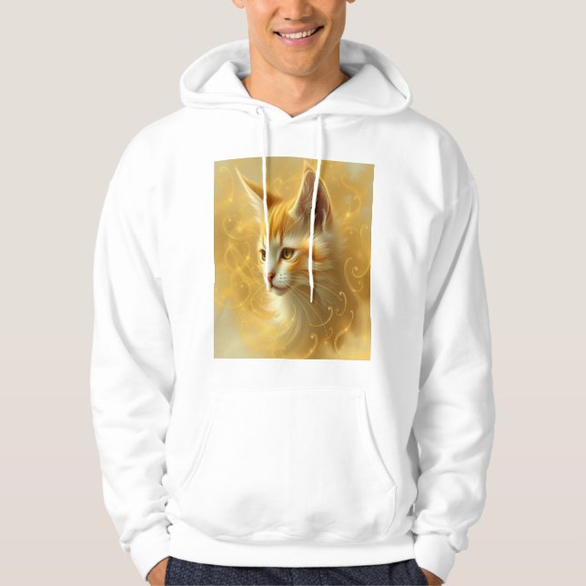 Golden cat  hoodie (Front)