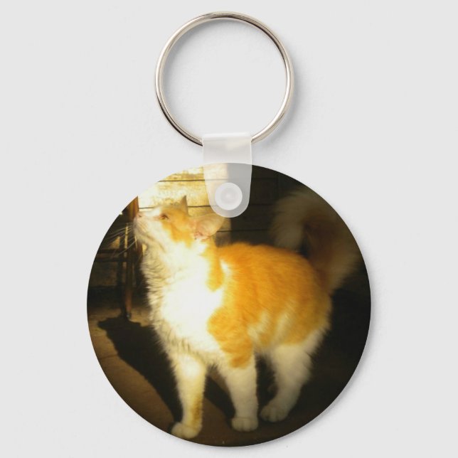 Golden Cat keychain (Front)