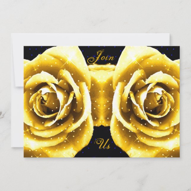 Golden Celebration_ Invitation (Front)