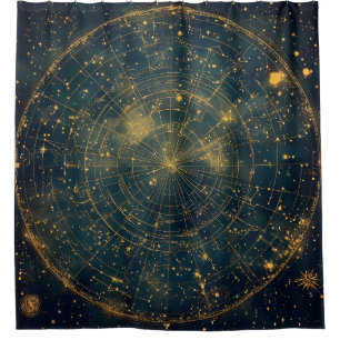 Golden Celestial Star Map (4)