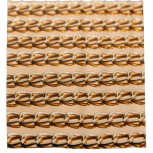 Golden Chains: Reflective Luxury Seamless