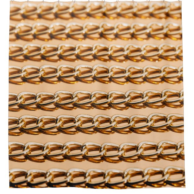 Golden Chains: Reflective Luxury Seamless (Front)