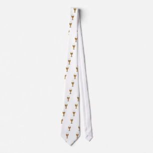Golden Chalice and Host - Holy Communion Tie