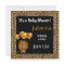 Golden Cheetah Print Baby Shower