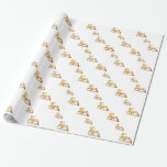 Golden Choo Choo Train Gift Wrap<br><div class="desc">Golden Choo Choo Train Gift Wrap. Feel free to add your own words/picture/background colour to this product via Zazzle's great customization tools!</div>