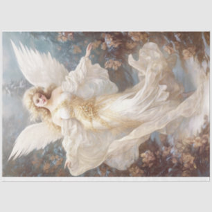 Golden Christmas Angel Tissue Paper