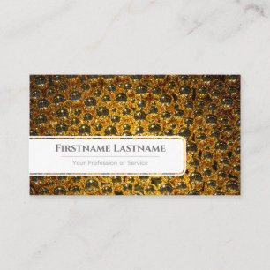 Golden Christmas balls professional Event Managers Business Card