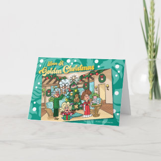Golden Christmas  Card