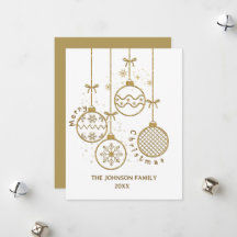 Golden Christmas Decoration Balls