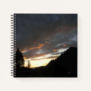 Golden Cloudy Sunset..... Notebook