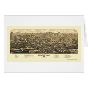 Golden, CO Panoramic Map - 1882
