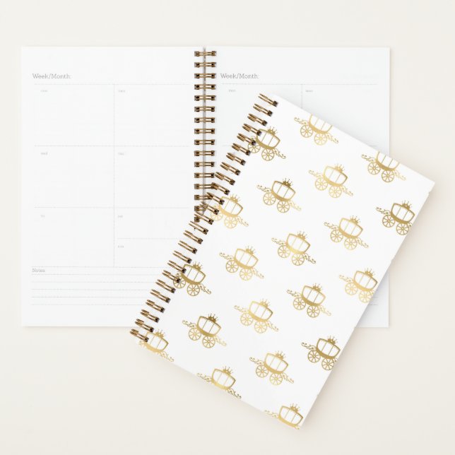 Golden Coaches Cinderella Princess Royal Magic Planner (Display)