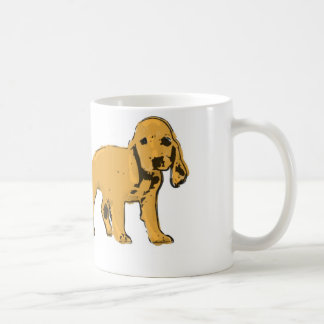 golden cocker spaniel puppy mug