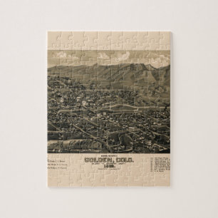 Golden Colorado 1882 Jigsaw Puzzle