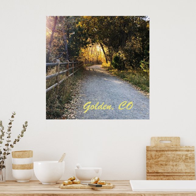 Golden. Colorado Poster (Kitchen)