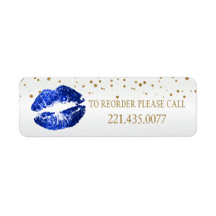 Golden Confetti & Blue Lips 2 - Reorder
