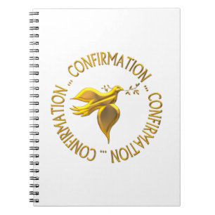 GOLDEN CONFIRMATION & HOLY SPIRIT NOTEBOOK