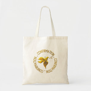 GOLDEN CONFIRMATION & HOLY SPIRIT TOTE BAG