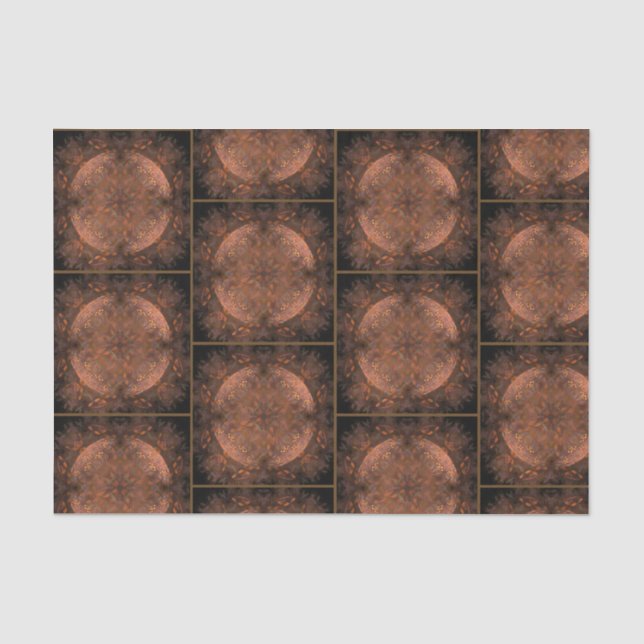 Golden Copper Shimmer Tissue Paper (Front)