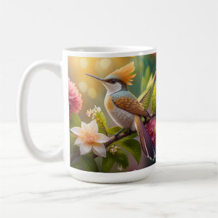 Golden Crested Honeyeater Fantasy Bird Coffee Mug
