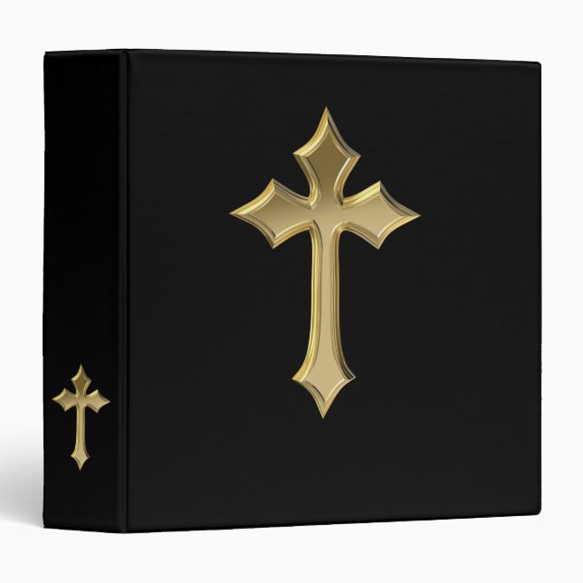 Golden cross binder (Front/Spine)