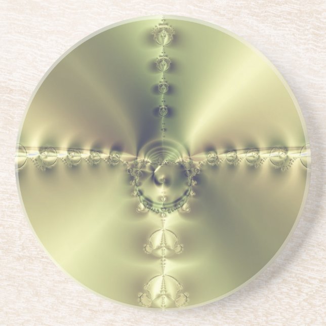 Golden Cross Coaster (Front)