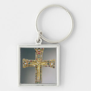 Golden cross of Essen Keychain