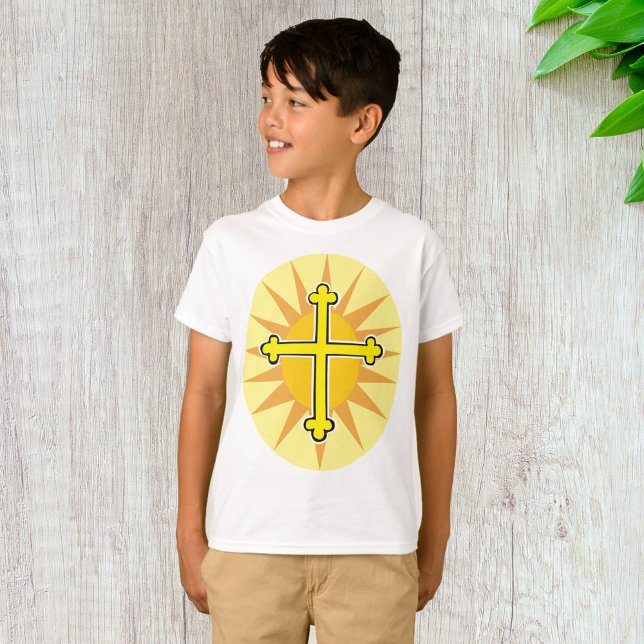 Golden Cross T-Shirt (Creator Uploaded)