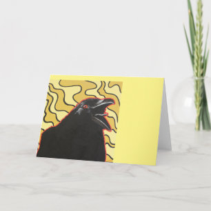 '' GOLDEN CROW '' CARD