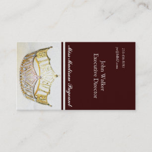 Golden Crown Business or Calling Card