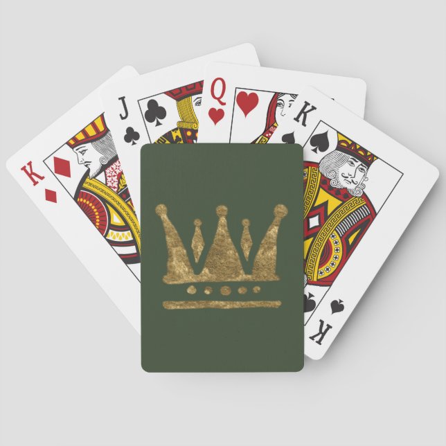 Golden Crown Classic Cartes de Jeu (dos)