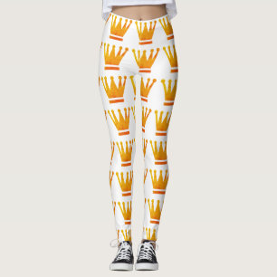 Golden Crown Custom Leggings