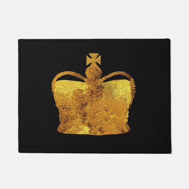 Golden Crown Door Mat (Front)