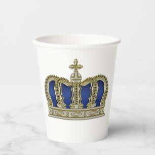 Golden Crown - luxury royal 5 Paper Cups