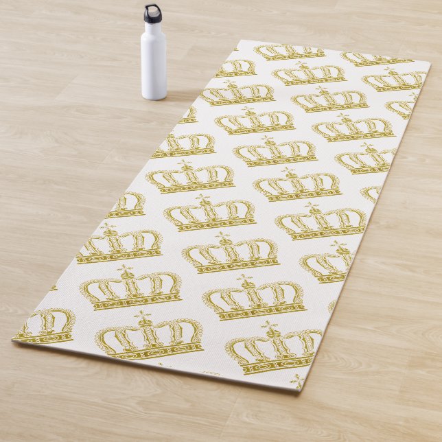 Golden Crown - luxury royal Yoga Mat (In Situ)