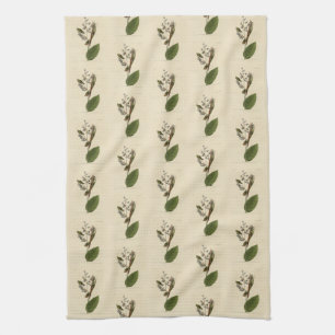 Golden-crowned Kinglet, Audubon's Birds of America Kitchen Towel