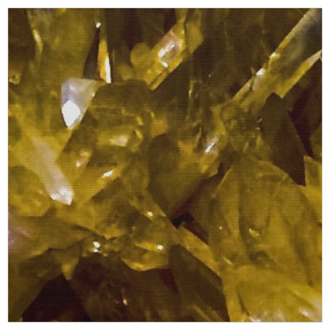 Golden Crystals Fabric (Swatch)