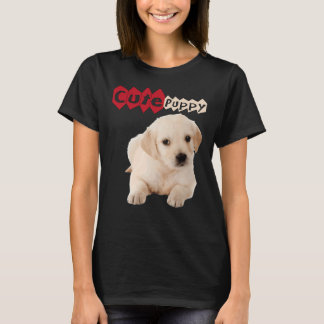 Golden Cute Labrador Retriever Puppy T-Shirt