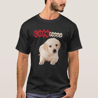 Golden Cute Labrador retriever puppy T-Shirt