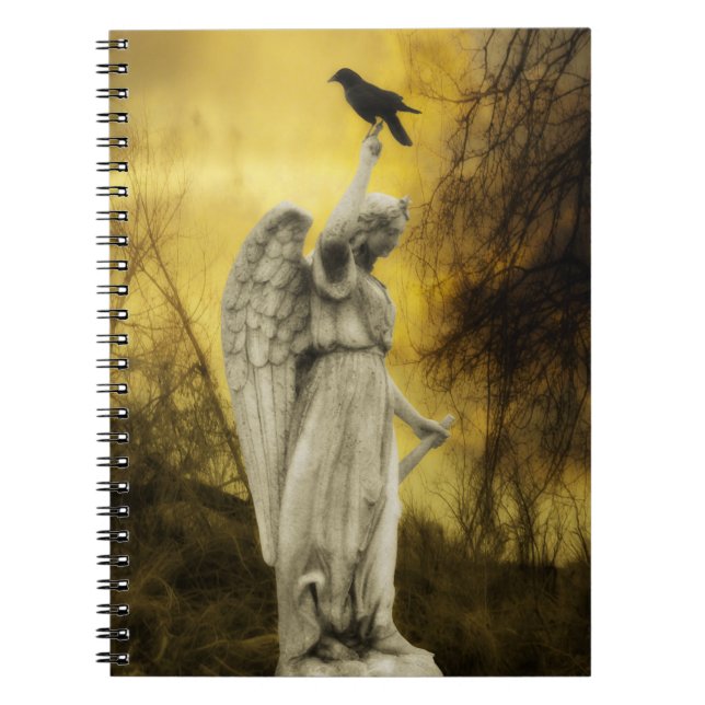 Golden Day Crow Notebook (Front)