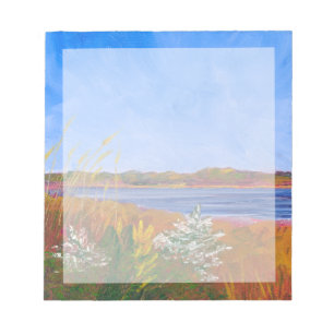 Golden Delaware River Notepad