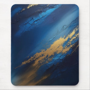Golden Depths Mouse Pad